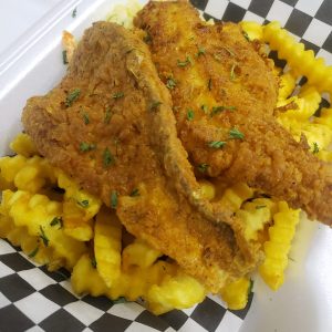 2 PC Fried Fish Fillets